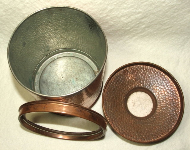 Antique Benson & Hedges Hammered Copper Humidor