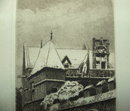 Signed Lucy Garnot Etching
