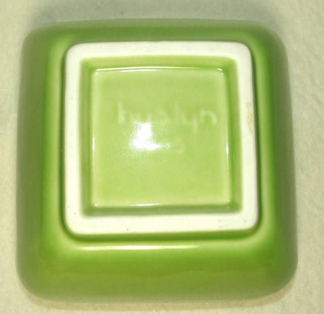 Mid-Century Modern Lime Green Hyalyn Pottery Planter