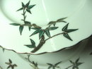Vintage Craftsman China Gold Encrusted Bamboo Two Tier Tidbit Server