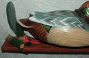 1992 Ducks Unlimited Wooden Decoy Shadow Box