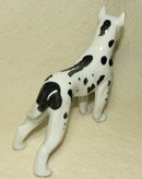 Erphila Germany Porcelain Harlequin Great Dane Figurine
