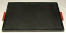 Art Deco Orange and Black Wood Tray