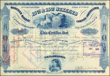 13th & 15th Streets Passenger Railway Company 1895