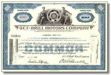ACF Brill Motors Company - Famous Bus Manufacturer 1955