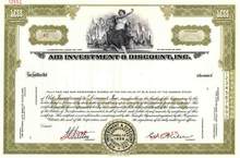 Aid Investment & Discount, Inc. ( Became General Acceptance Corporation )