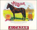 Alcazar Race Horse Cigar Label