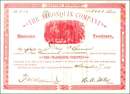 Algonquin Company 1881 - Montana Territory