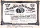 Alexandria Mining and Smelting Company - Detroit, Michigan 1883