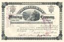 Alleghany Mining Company 1888 - Leadville, Colorado