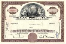 Alco Products Incorporated