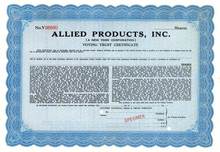 Allied Products, Inc. - New York