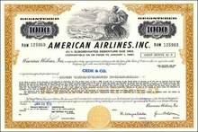 American Airlines - Delaware 1978 - 4 1/2% Convertible Debenture