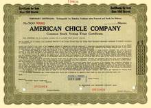 American Chicle Company ( Famous Gum Company )