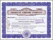 American Chrome Company
