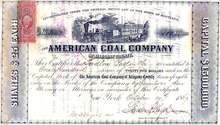 American Coal Company of Allegany County 1869