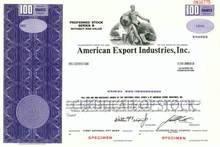 American Export Industries, Inc.