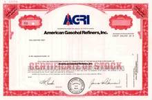 American Gasohol Refiners, Inc. (High Plains Corporation )