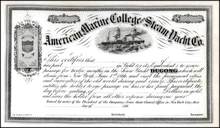 American Marine College and Steam Yacht Co. 1866