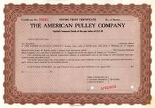 American Pulley Company
