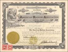 American Radium Association 1916
