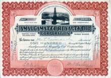 Amalgamated Royalty Oil Corporation 1920