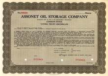 Assonet Oil Storage Company - Massachusettes