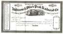 Atchison & Pike's Peak Railroad Company - Central Branch Union Pacific 1860's