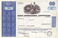 Baker International Corporation 1970's