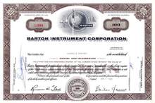 Barton Instrument Corporation - Rocket Vignette - 1960's