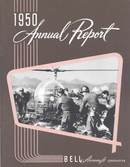 Bell Aircraft Corporation Annual Report 1950 - Cover shows Bell H-13D Helicopter in Korea