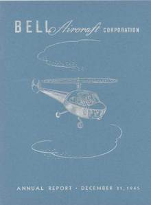 Bell Aircraft Corporation Annual Report 1945