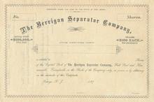Berrigan Separator Company 1890's