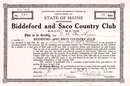 Biddeford and Saco Country Club 1921 - Maine