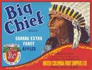 Big Chief Brand Crate Label