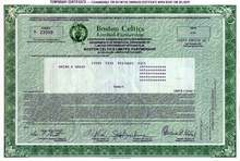 Boston Celtics Limited Partnership 1987