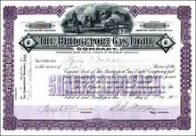 Bridgeport Gas Light 1910 - 1916 (Early Southern Connecticut Energy Company )