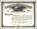 British Canadian Lumber Corporation 1911 signed by Robert Mackay as President