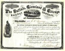 Buffalo, Cleveland & Chicago Railway Company 1880 ( Early Nickel Plate )
