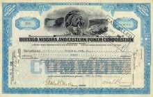 Buffalo, Niagara and Eastern Power Company 1926
