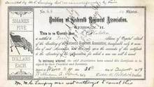Building of Sixteenth Regiment Association 1888