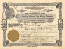 Bullfrog Alliance Gold Mining Company 1910 - Bullfrog Mining District, Nevada