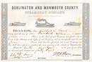 Burlington and Monmouth County Steamboat Company - 1848 New Jersey