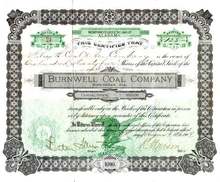 Burnwell Coal Company 1909 - Birmingham, Alabama