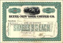 Butte - New York Copper Company 1914