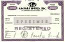 Caesars World, Inc. 13 1/2% Interest Rate on Debt