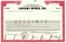 Caesars World, Inc.