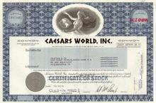 Caesars World, Inc - Famous Las Vegas Hotel Company - 1980