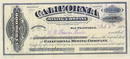 California Mining Company 1882 - Virginia Mining District, Nevada