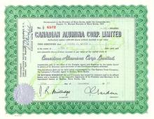 Canadian Alumina Stock - Nova Scotia Underprint